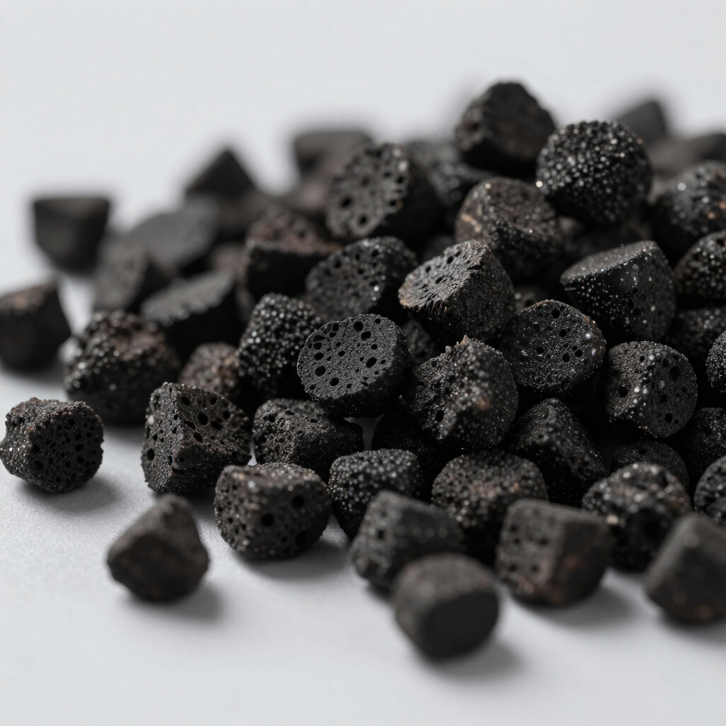 High Quality Biochar Close-up
